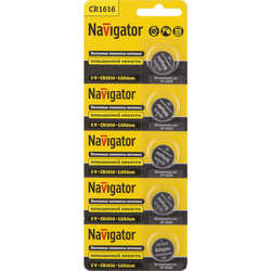 Аккумулятор / батарейка Navigator 5xCR1616