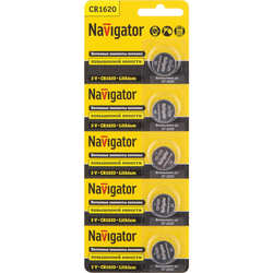 Аккумулятор / батарейка Navigator 5xCR1620