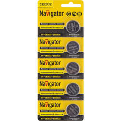 Аккумулятор / батарейка Navigator 5xCR2032
