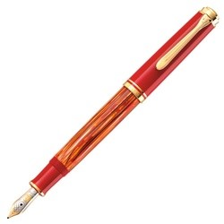 Ручка Pelikan Souveraen M600 Tortoiseshell Red GT