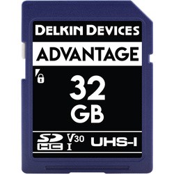 Карта памяти Delkin Devices Advantage UHS-I SDHC