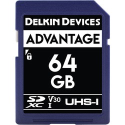 Карта памяти Delkin Devices Advantage UHS-I SDXC