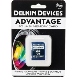 Карта памяти Delkin Devices Advantage UHS-I SDXC