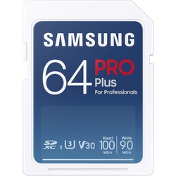 Карта памяти Samsung Pro Plus SDXC 2021 64Gb