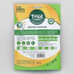 Корм для собак TRIOL Meat Strips Beef 0.07 kg