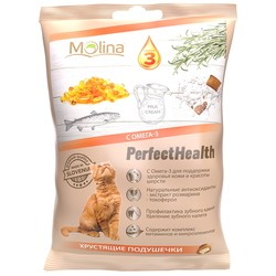 Корм для кошек Molina Perfect Health Omega-3 0.05 kg