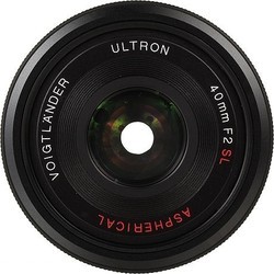 Объективы Voigtlaender 40mm f/2.0 Ultron SLII