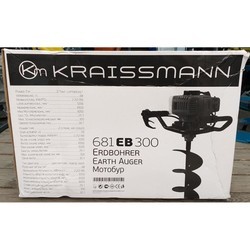 Мотобур Kraissmann 681 EB 300