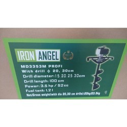 Мотобур Iron Angel MD3353M Profi 2001143
