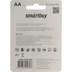 Аккумулятор / батарейка SmartBuy 2xAA 1000 mAh