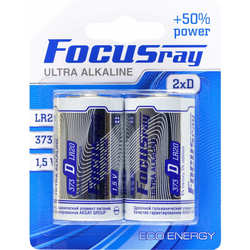 Аккумулятор / батарейка FOCUSray Ultra Alkaline 2xD