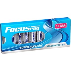 Аккумулятор / батарейка FOCUSray Super Alkaline 10xAAA