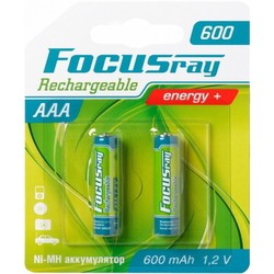Аккумулятор / батарейка FOCUSray 2xAAA 600 mAh