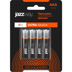 Аккумулятор / батарейка Jazzway Ultra Alkaline 4xAAA