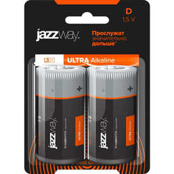 Аккумулятор / батарейка Jazzway Ultra Alkaline 2xD