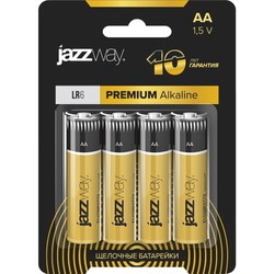 Аккумулятор / батарейка Jazzway Premium Alkaline 4xAA