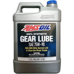 Трансмиссионное масло AMSoil Synthetic Long Life Gear Lube SAE 75W-90 3.78L