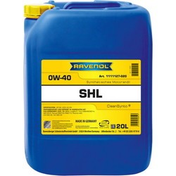 Моторное масло Ravenol SHL 0W-40 20L