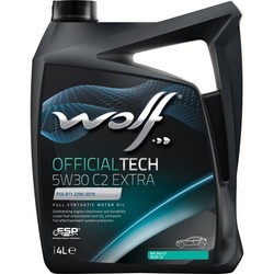 Моторное масло WOLF Officialtech 5W-30 C2 Extra 4L