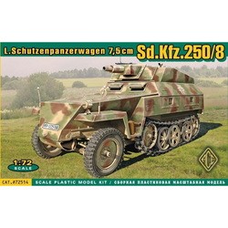 Сборная модель Ace L. Schutzenpanzerwagen 7.5 cm Sd.Kfz.250/8 (1:72)