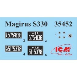 Сборная модель ICM Magirus S330 (1:35)