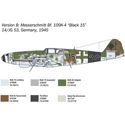 Сборная модель ITALERI Bf 109 K-4 (1:48)