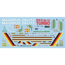 Сборная модель ITALERI Magirus-Deutz 360M19 Canvas (1:24)