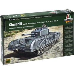 Сборная модель ITALERI Churchill Mk.III (1:56)