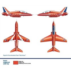Сборная модель ITALERI Hawk T.Mk.1 Red Arrows (1:48)