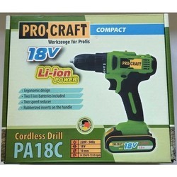 Дрель / шуруповерт Pro-Craft PA18C Compact