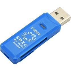 Картридер / USB-хаб 5bites RE2-100