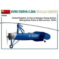 Сборная модель MiniArt Avro Cierva C.30A Civilian Service (1:35)