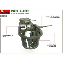Сборная модель MiniArt M3 Lee Early Production (1:35)