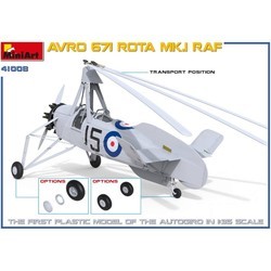 Сборная модель MiniArt Avro 671 Rota Mk.I Raf (1:35)