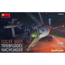 Сборная модель MiniArt Focke Wulf Triebflugel Nachtjager (1:35)