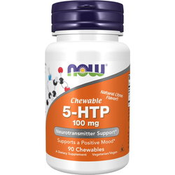 Аминокислоты Now Chewable 5-HTP 100 mg