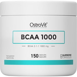 Аминокислоты OstroVit BCAA 1000 cap