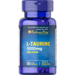 Аминокислоты Puritans Pride L-Taurine 1000 mg