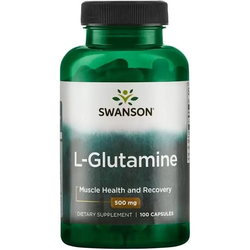 Аминокислоты Swanson L-Glutamine 500 mg