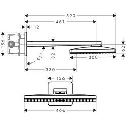 Душевая система Axor Shower Solutions 35276000