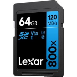 Карта памяти Lexar Professional 800x SDXC