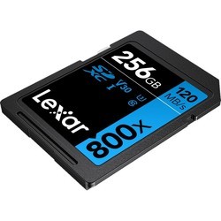 Карта памяти Lexar Professional 800x SDXC 256Gb