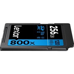 Карта памяти Lexar Professional 800x SDXC 256Gb