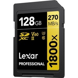 Карта памяти Lexar Professional 1800x UHS-II SDXC 128Gb