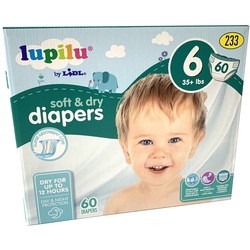 Подгузники Lupilu Soft and Dry 6