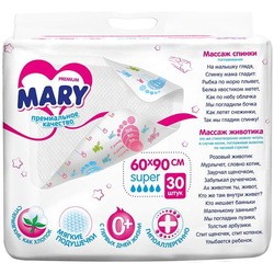 Подгузники MARY Underpads Super 60x90 / 30 pcs