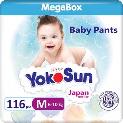 Подгузники Yokosun Pants M / 116 pcs