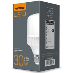 Лампочка Videx A80 30W 5000K E27
