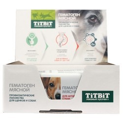 Корм для собак TiTBiT Meat Hematogen for Active Dogs 0.56 kg