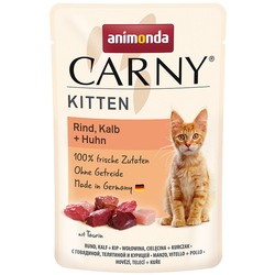 Корм для кошек Animonda Kitten Carny Beef/Veal/Chicken 0.08 kg